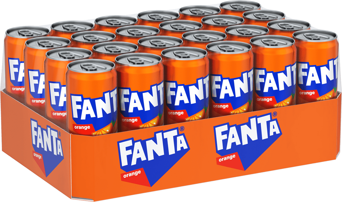 Fanta (24 x 0,33 l) EINWEG